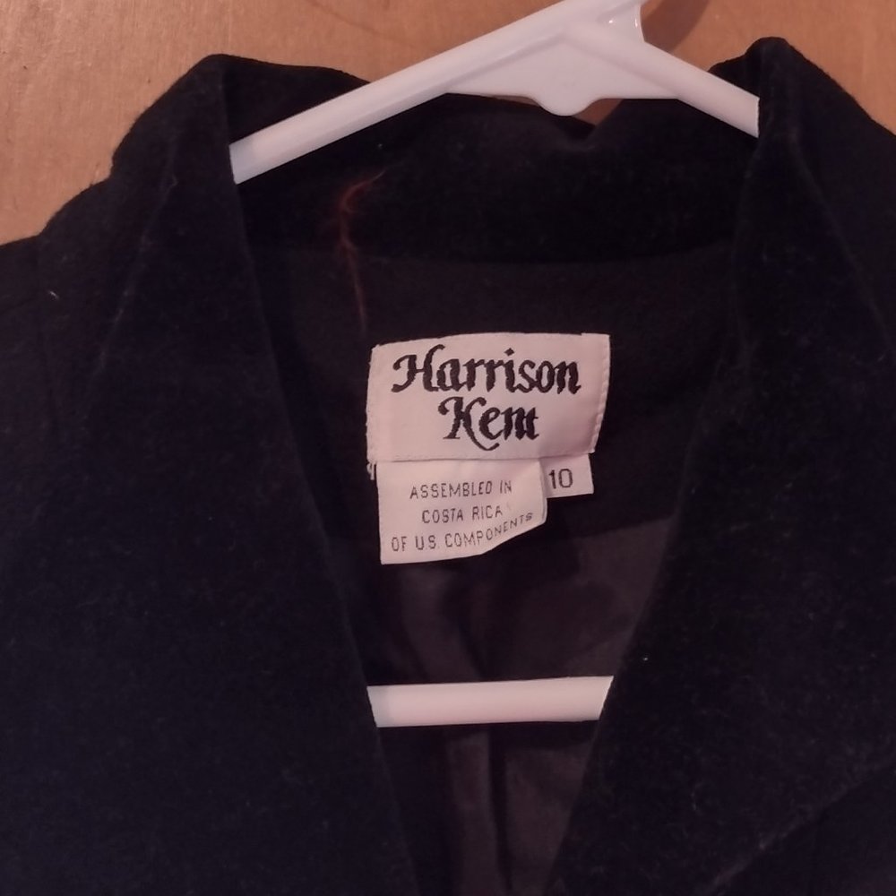 Jacket with Suede Collar and Wrist Band